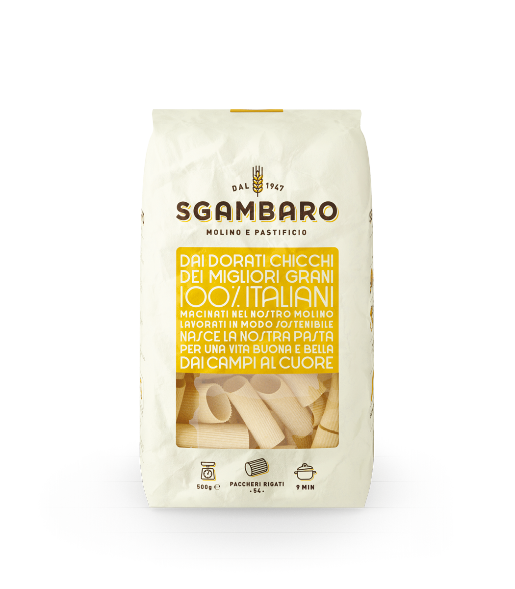 Sgambaro – Paccheri Rigati – 500g