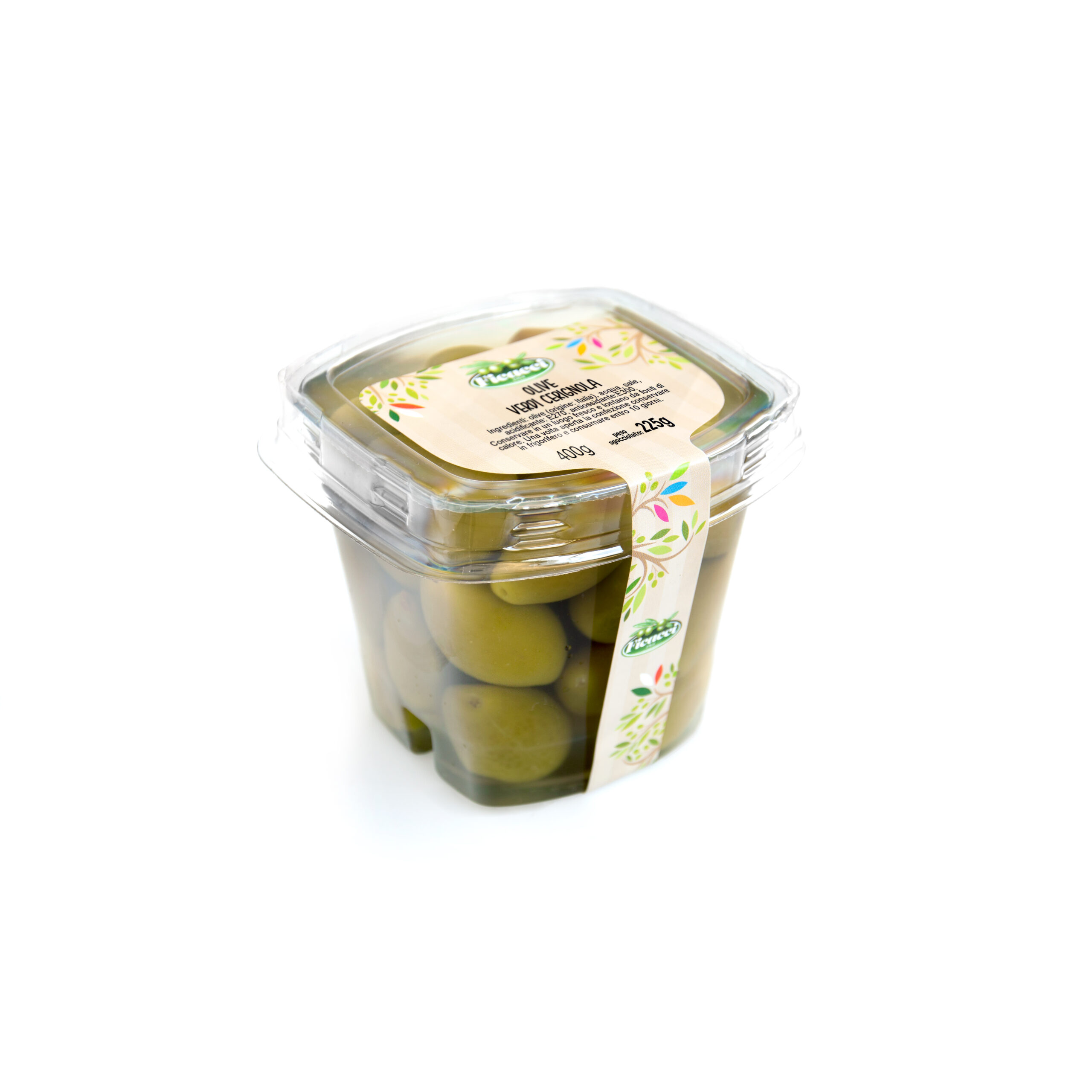 Ficcaci – Cerignola Green Olives – 225g